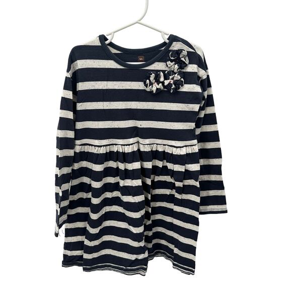 Tea Collection Long Sleeve Striped Dress // 7 - Picture 1 of 8